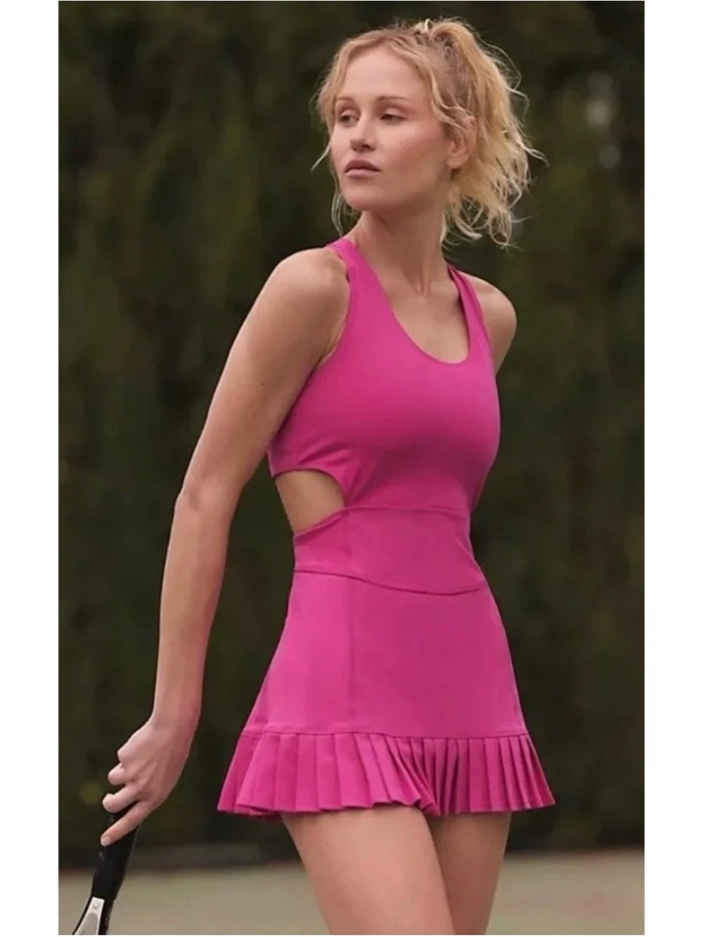 Free People Back It Up Skortsie Cutout Tennis Skort Size Medium